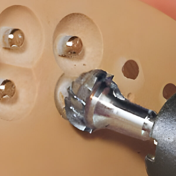 Détourage des pins